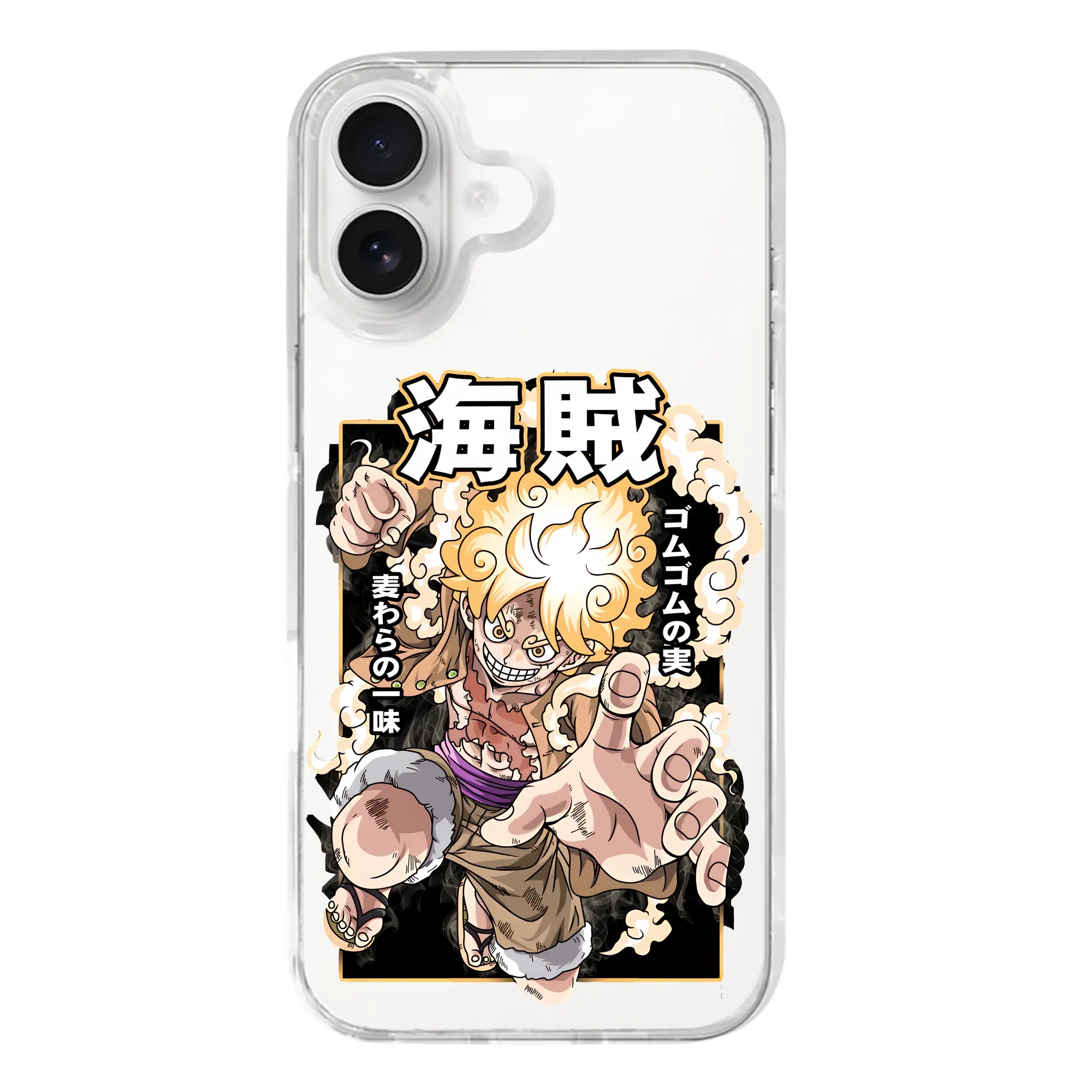 ワンピース グッズ モンキー・D・ルフィ - iPhone 17シリーズ 透明スマホケース – 薄型・耐衝撃・精密フィット保護カバー